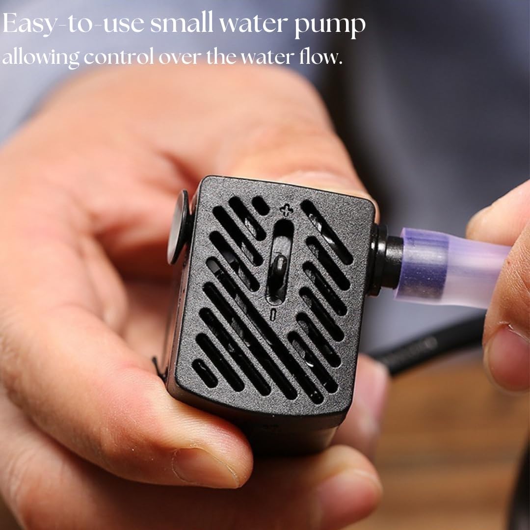 Zen Ceramic Water Fountain with Plant Holder