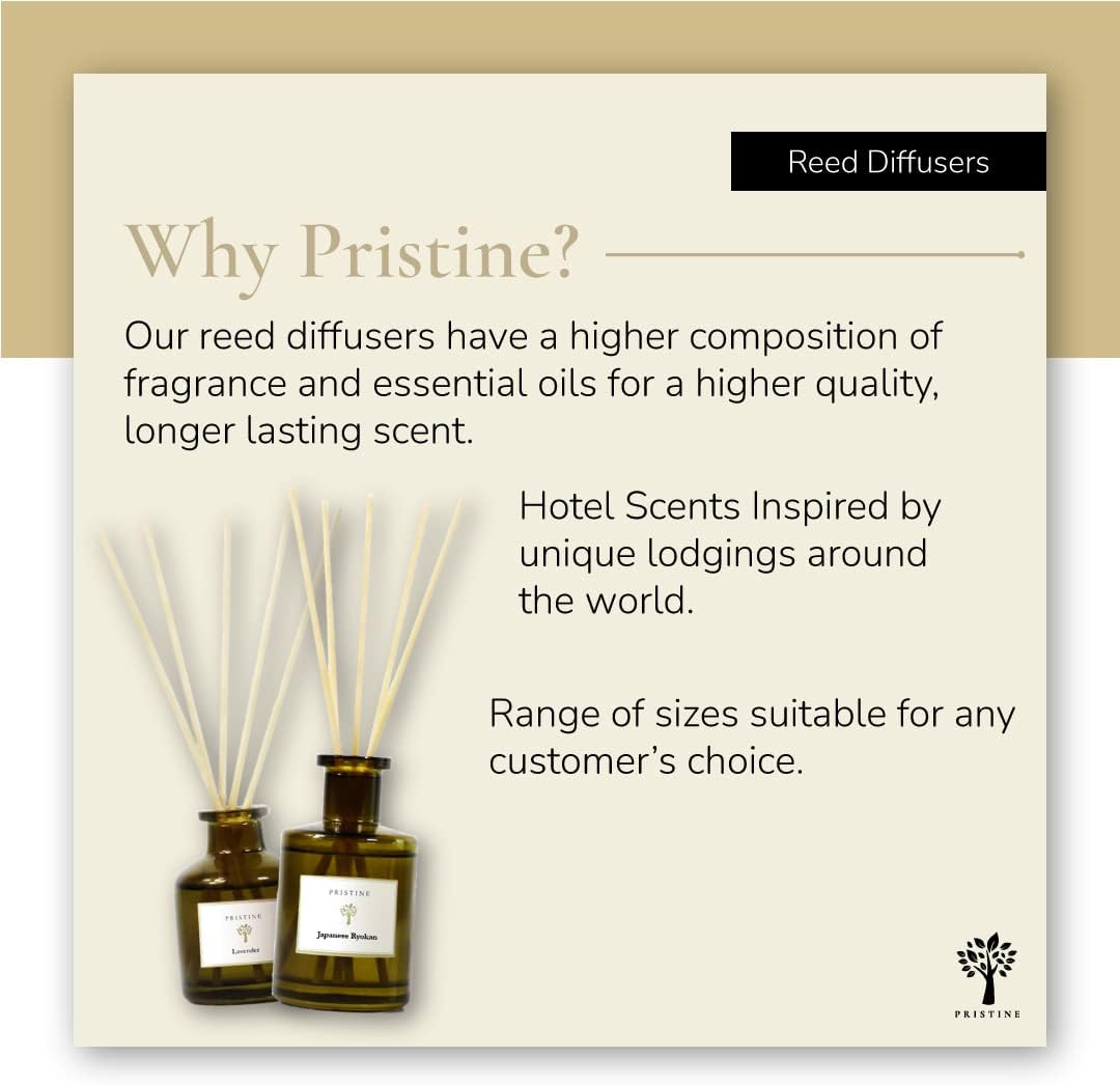PRISTINE Japanese Ryokan Reed Diffuser Set