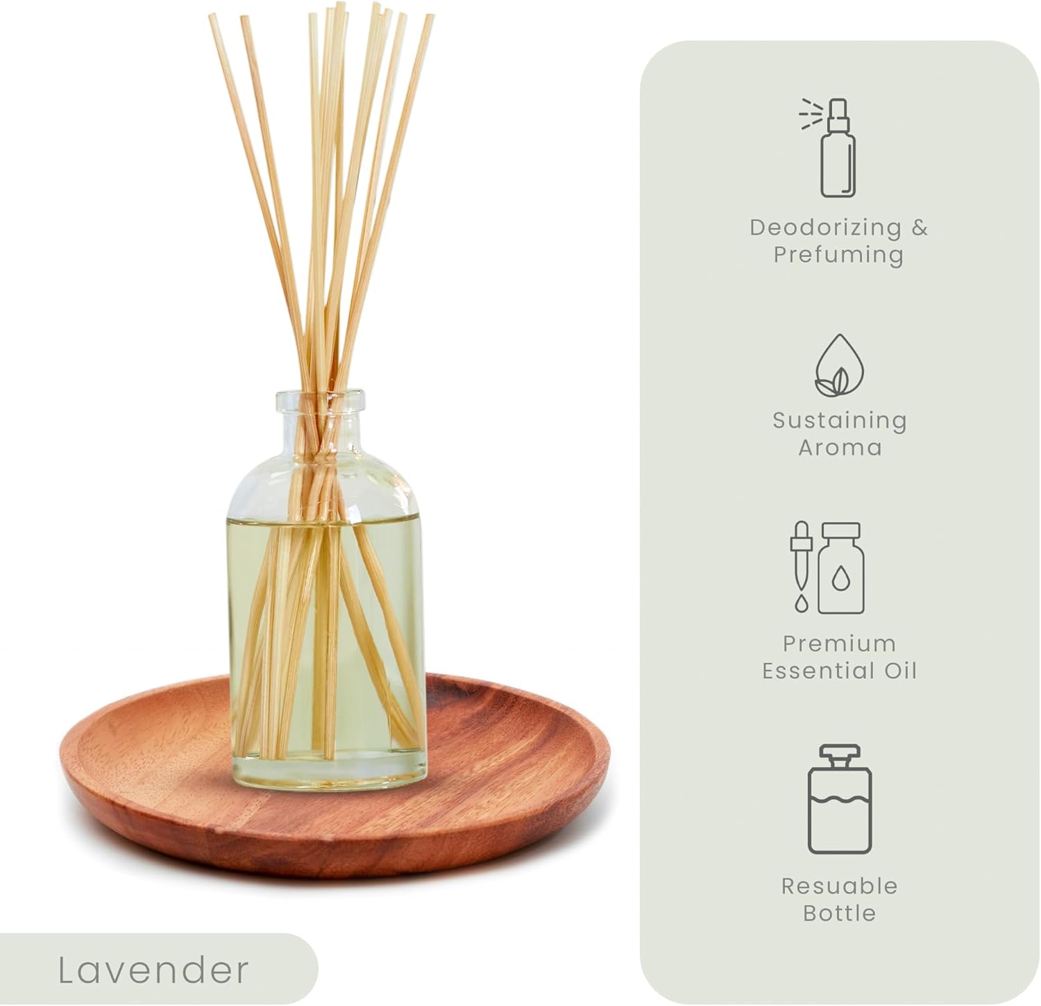 Hillhouse Naturals Lavender Reed Diffuser Set