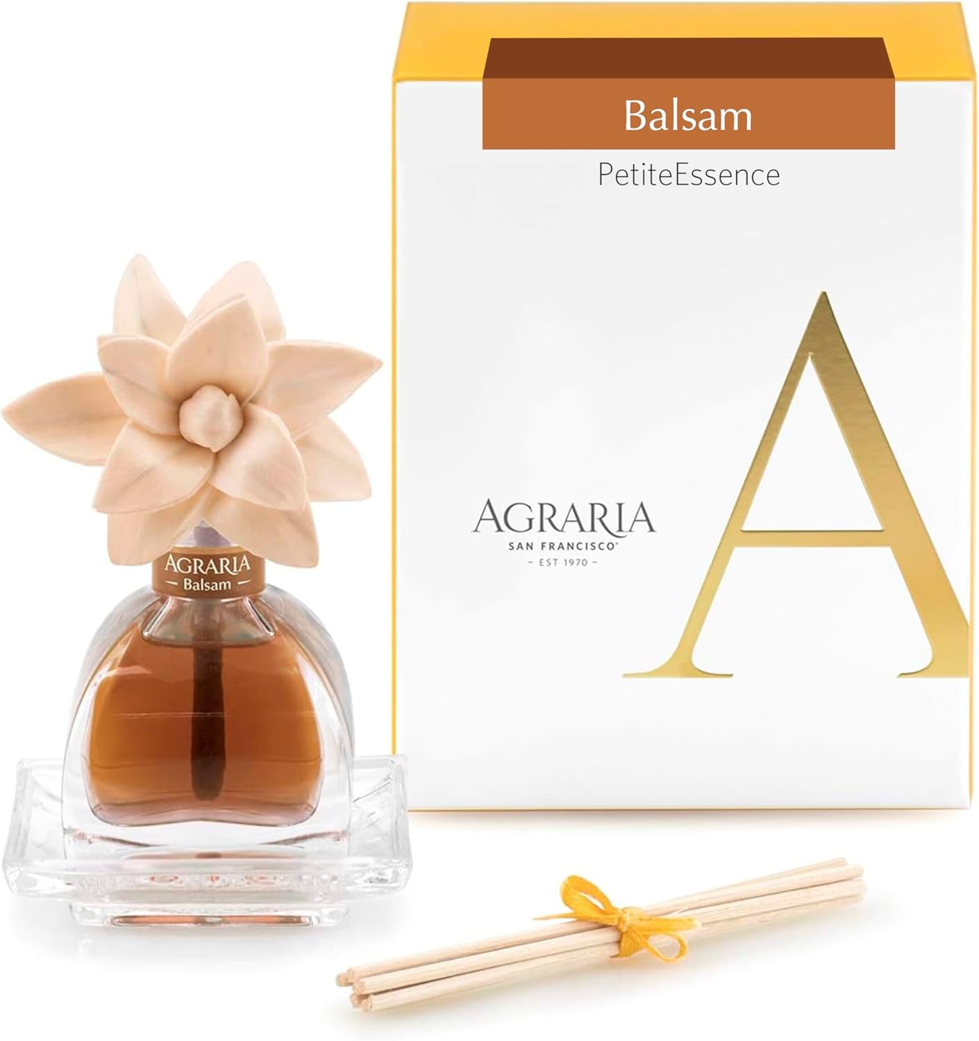 AGRARIA PetiteEssence Flower and Reed Diffuser Set 1
