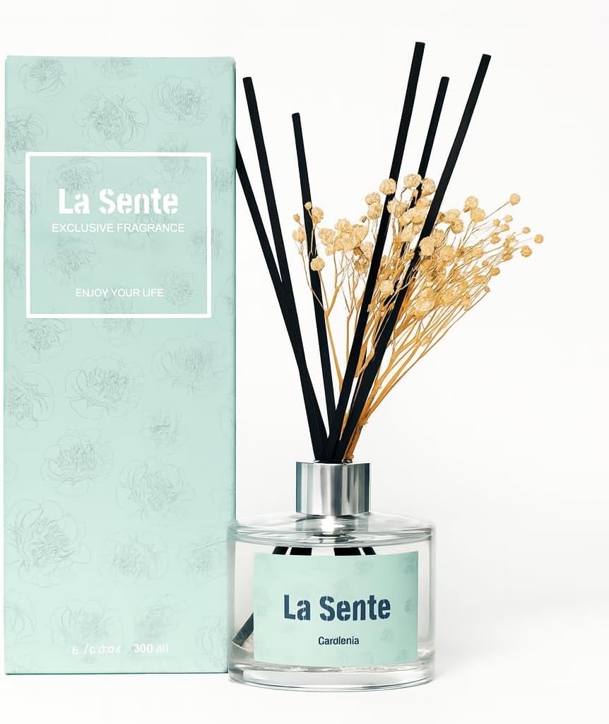 La Sente Gardenia Reed Diffuser Set 67fl oz