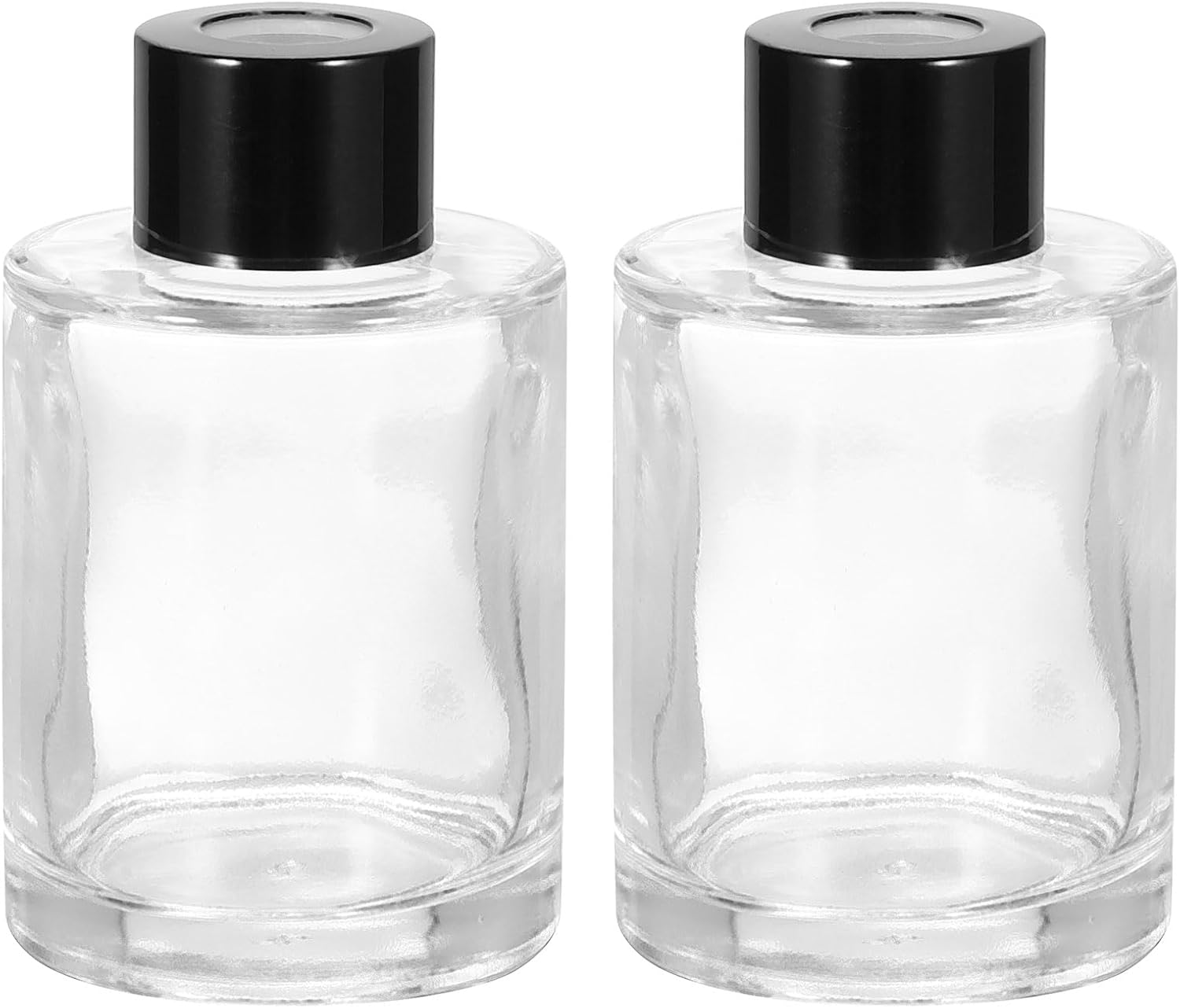HARFINGTON 2pc 80ml Glass Diffuser Bottle Set