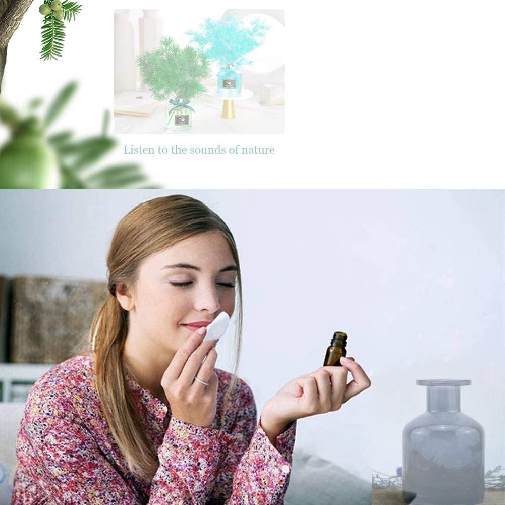 1Pcs Glass Aromatherapy Diffuser Bottle Blue