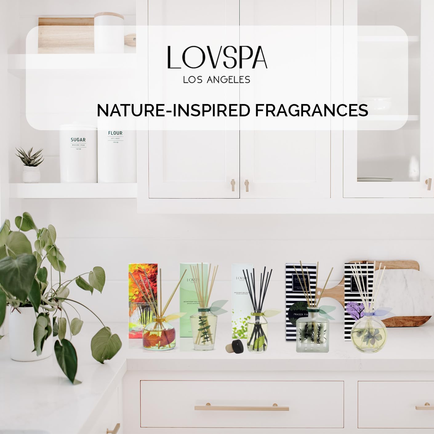 LOVSPA Velvet Rose Reed Diffuser Set
