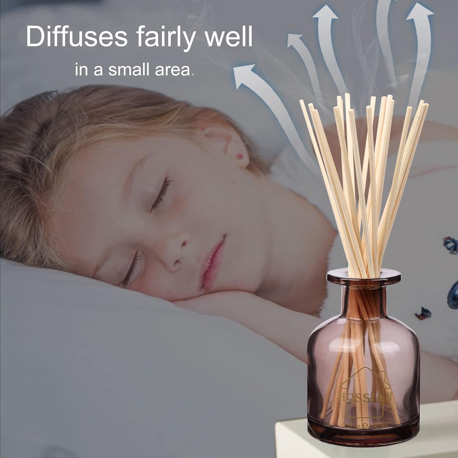HOSSIAN 10 Pack Reed Diffuser Sticks Set