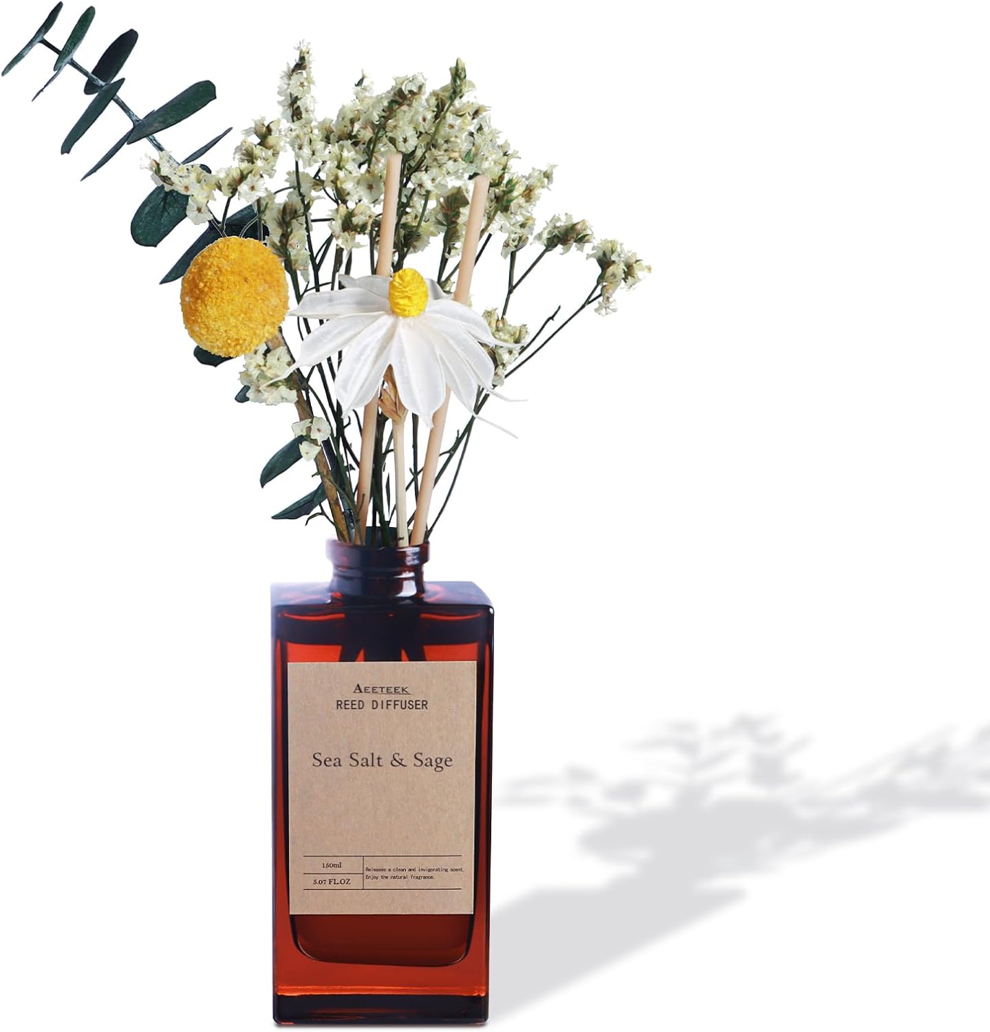 Aeeteek Reed Diffuser Set Sea Salt Sage