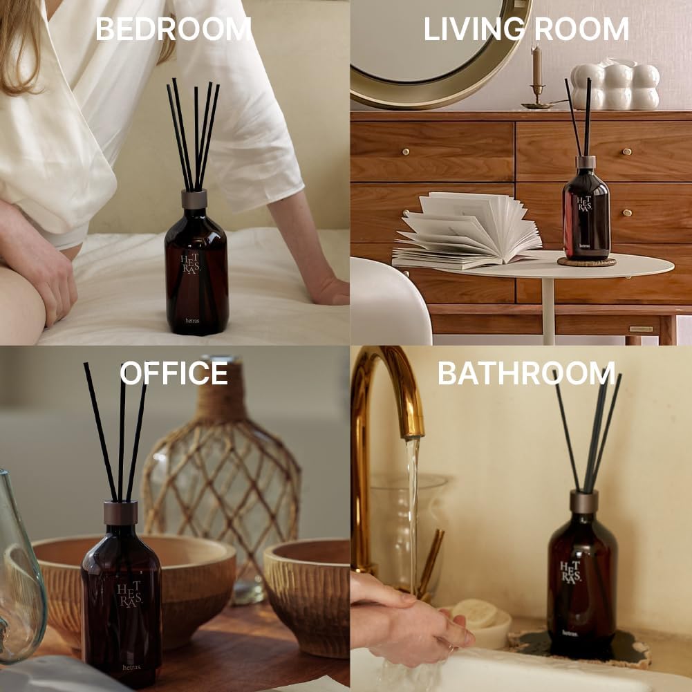 HETRAS Premium Reed Diffuser Set 2 Pack 1