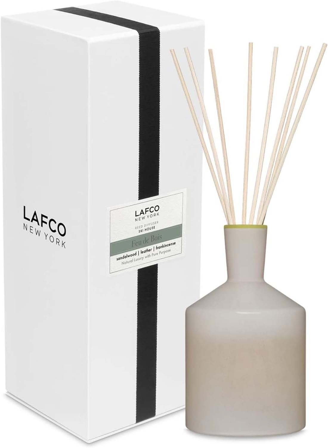 LAFCO New York Classic Reed Diffuser Feu de Bois 6 oz