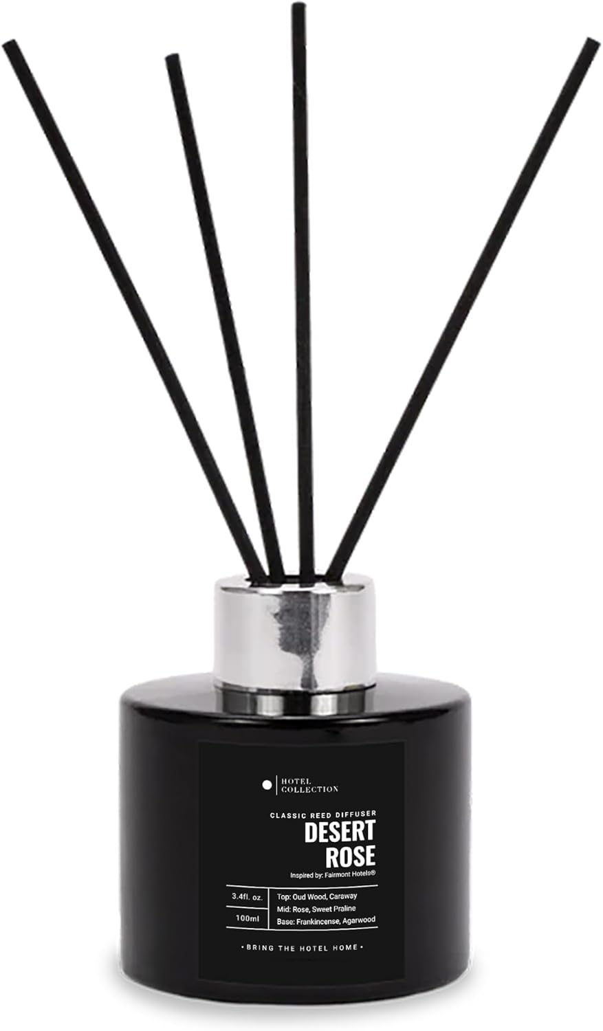 Desert Rose Reed Diffuser Set Hotel Inspired Luxury Fragrance