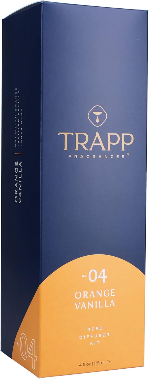 Trapp No 04 Orange Vanilla Reed Diffuser Kit 1