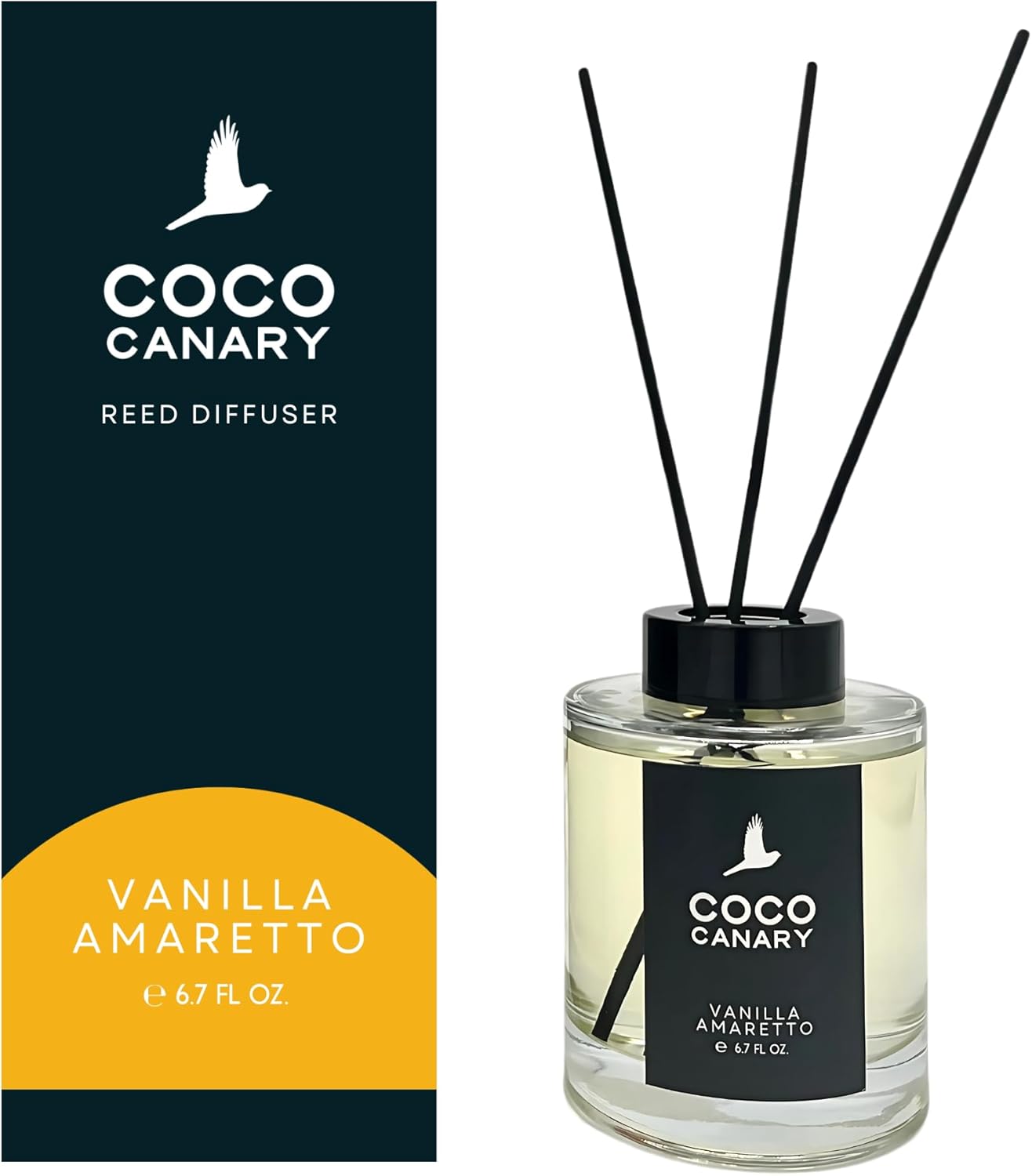 Coco Canary 67 Oz Reed Diffuser Vanilla Amaretto