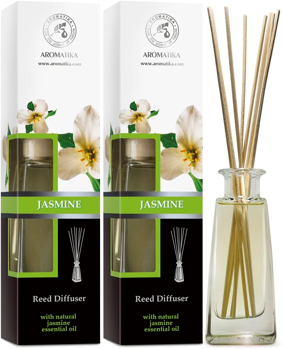 Jasmine Reed Diffuser Set 2 - 100ml Natural Scent