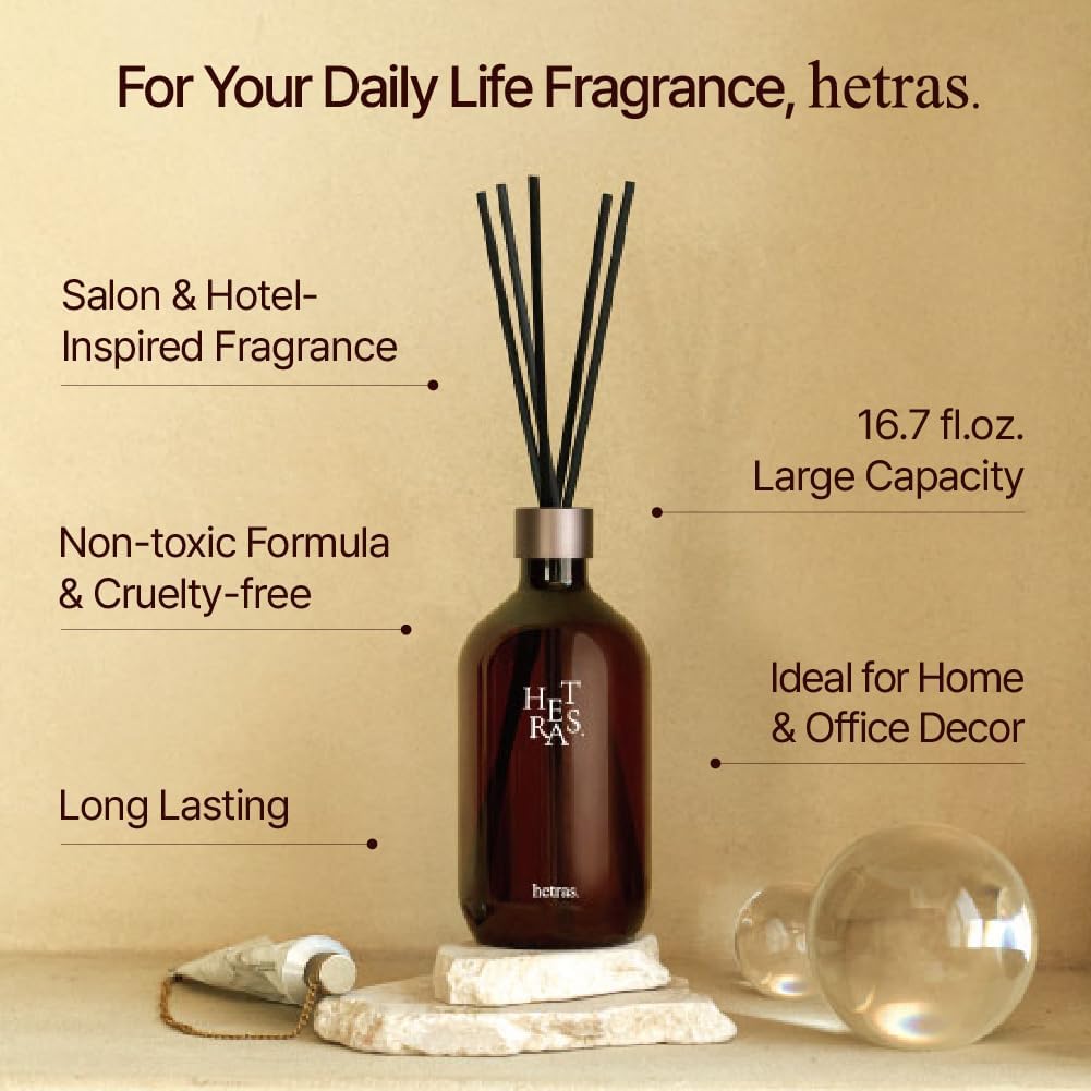 HETRAS Premium Reed Diffuser Set 2 Pack 1