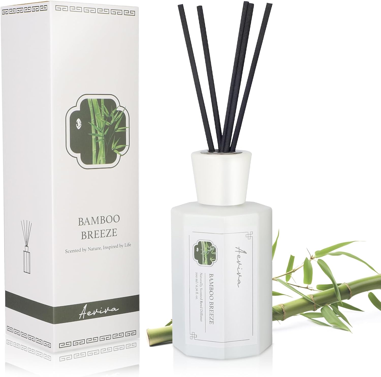 Aeviva Reed Diffuser Set 676 Fl Oz Bamboo Breeze