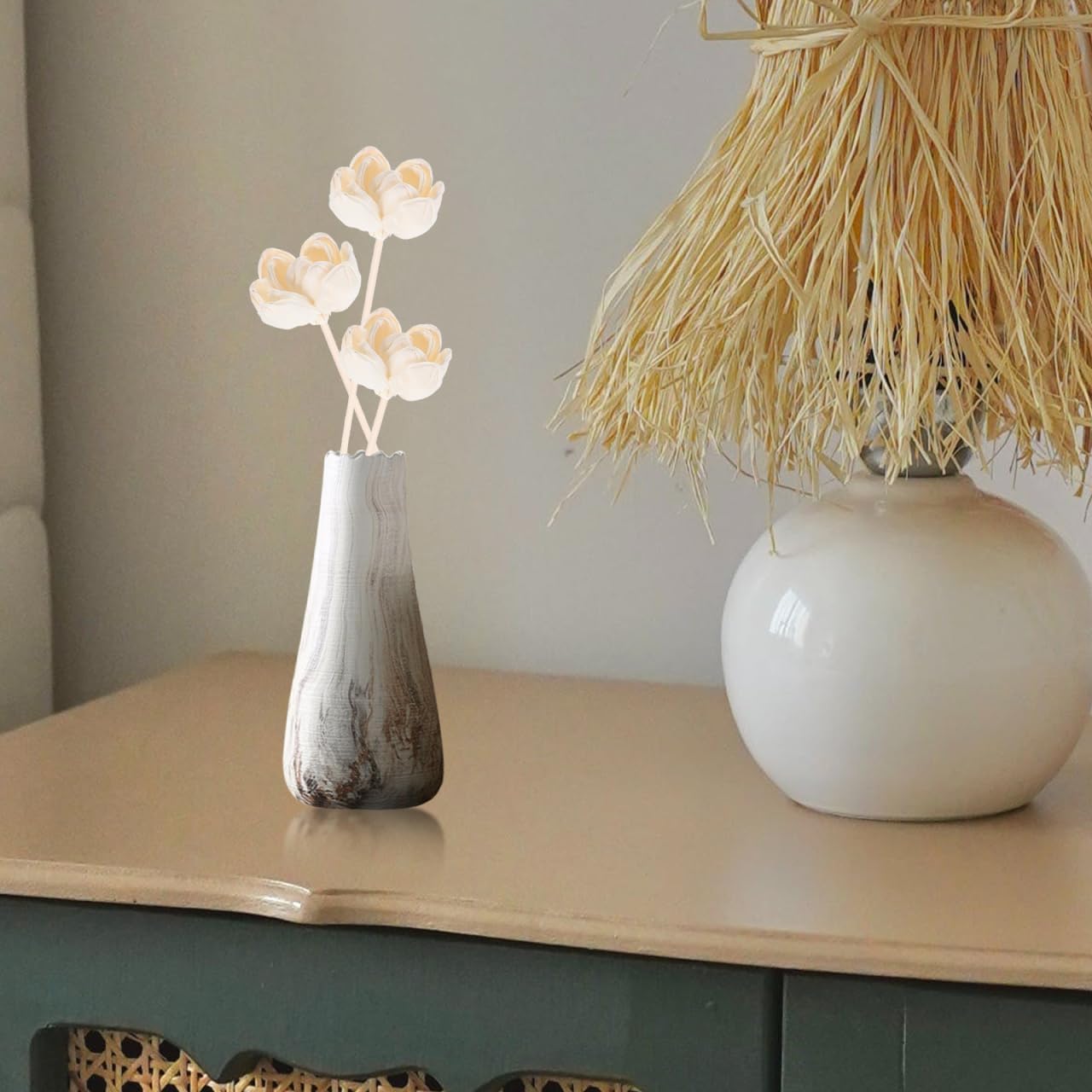 Natural Flower Diffuser Sticks Set 4pcs