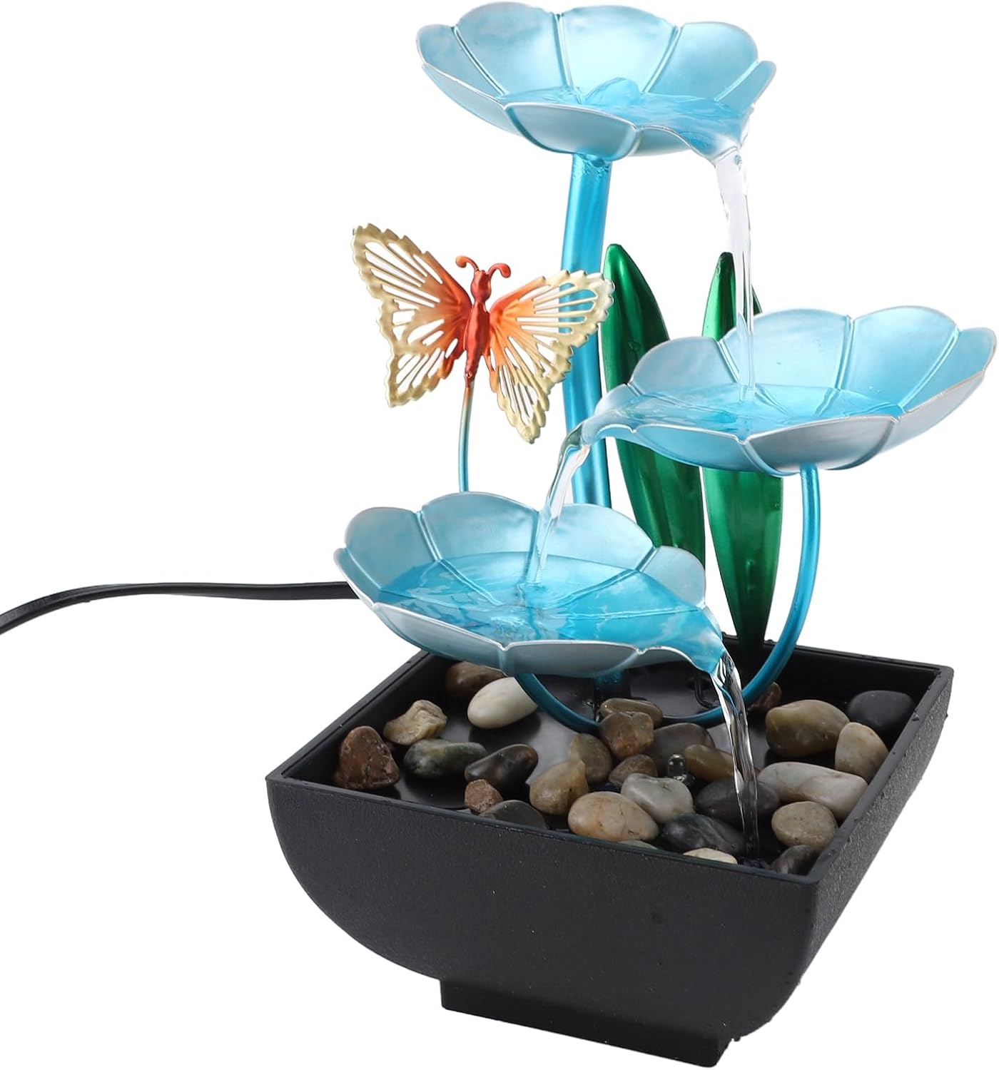 USB Powered Tabletop Fountain with LED Lights