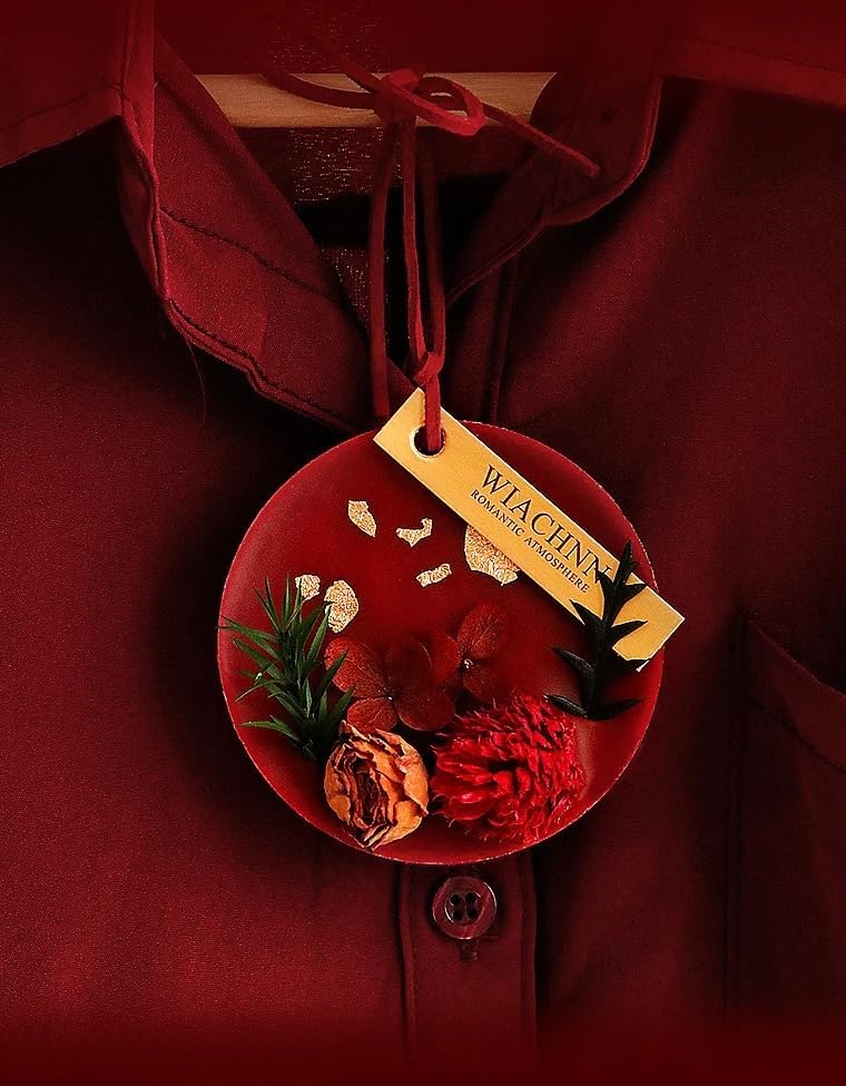 DVOTINST Solid Fragrance Wax Melts Dried Flower Aroma Gift Set - Red