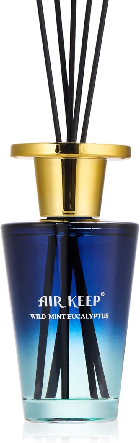 Airkeep Reed Diffuser Set Wild Mint Eucalyptus