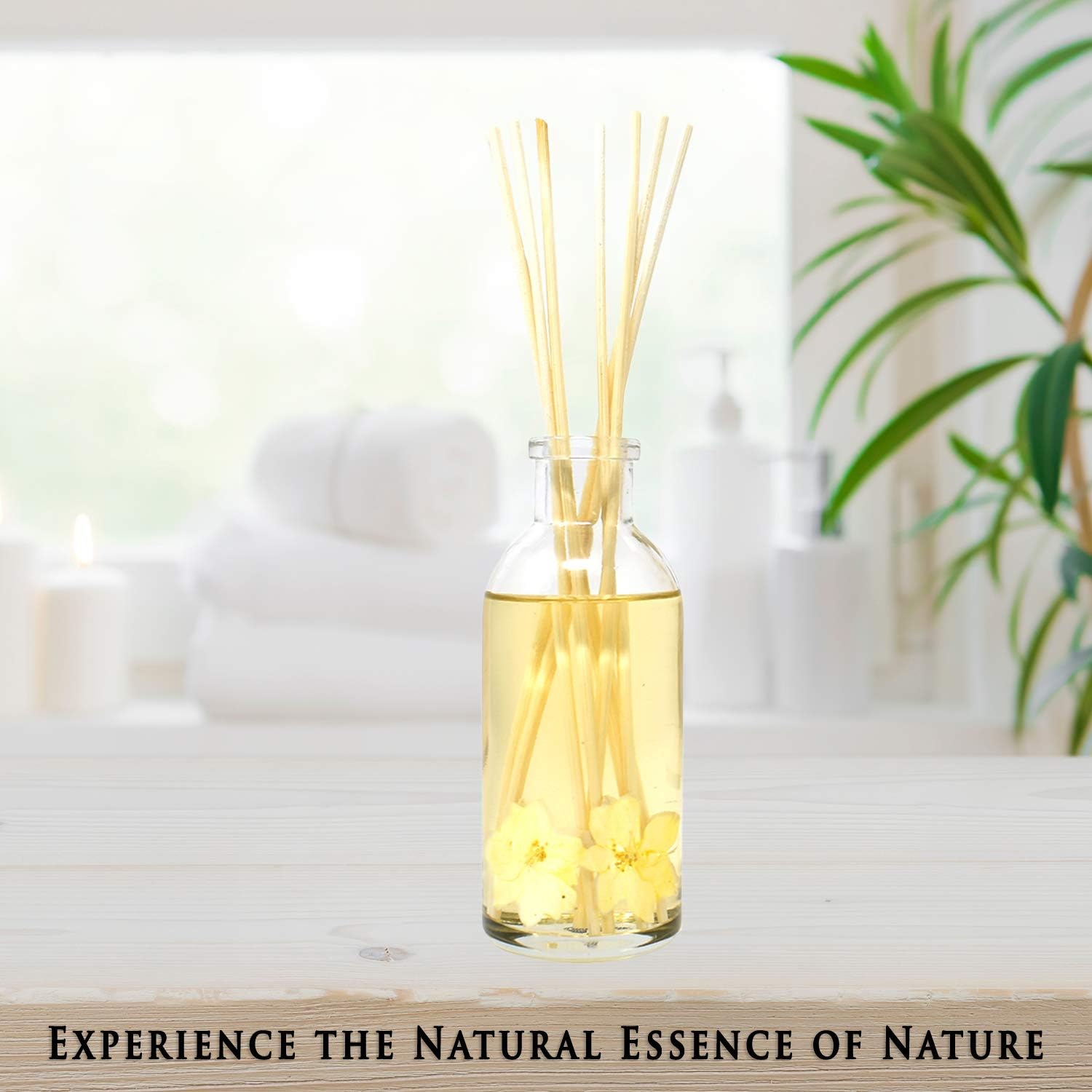 Urban Naturals Vanilla Orchid and Almond Reed Diffuser Set