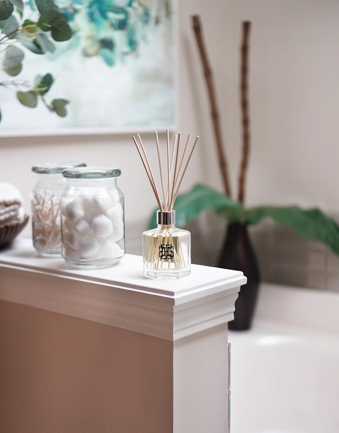 HomeWorx by SLATKIN CO Spun Vanilla Sugar Reed Diffuser