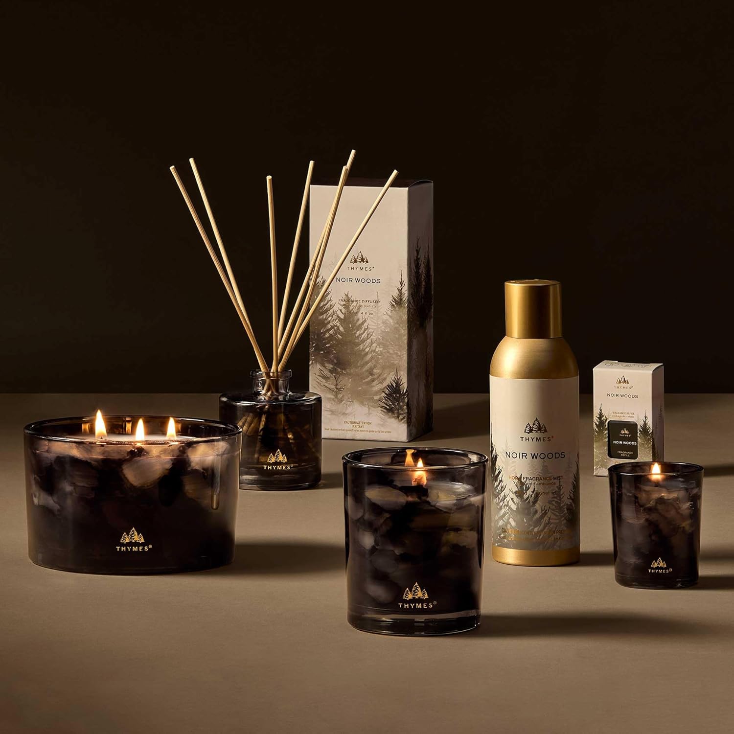 Thymes Petite Oil Diffuser Set with 4 Fl Oz Fragrance