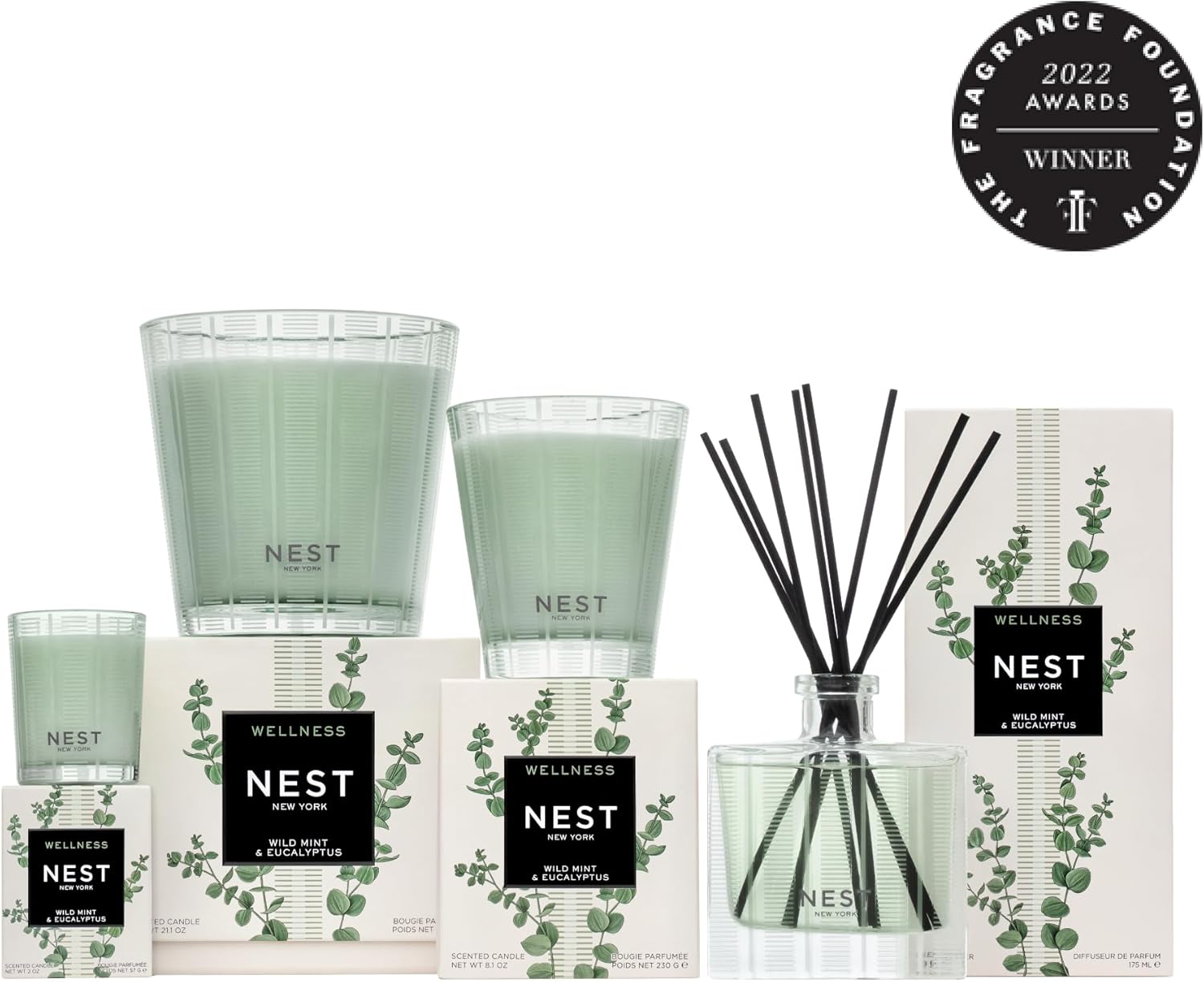 NEST New York Reed Diffuser Refill Bundle