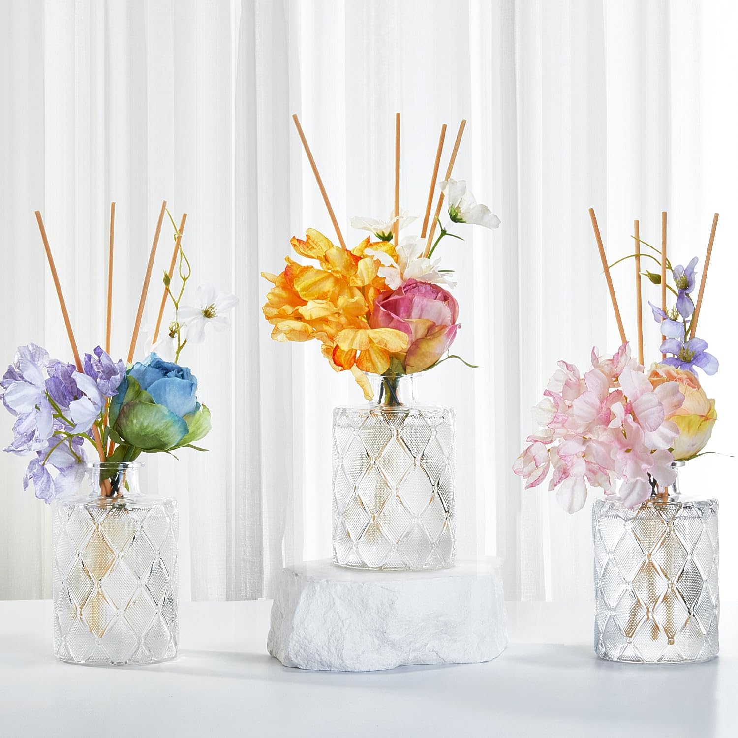 Chloefu Lan Amber Reed Diffuser Set 67 Oz