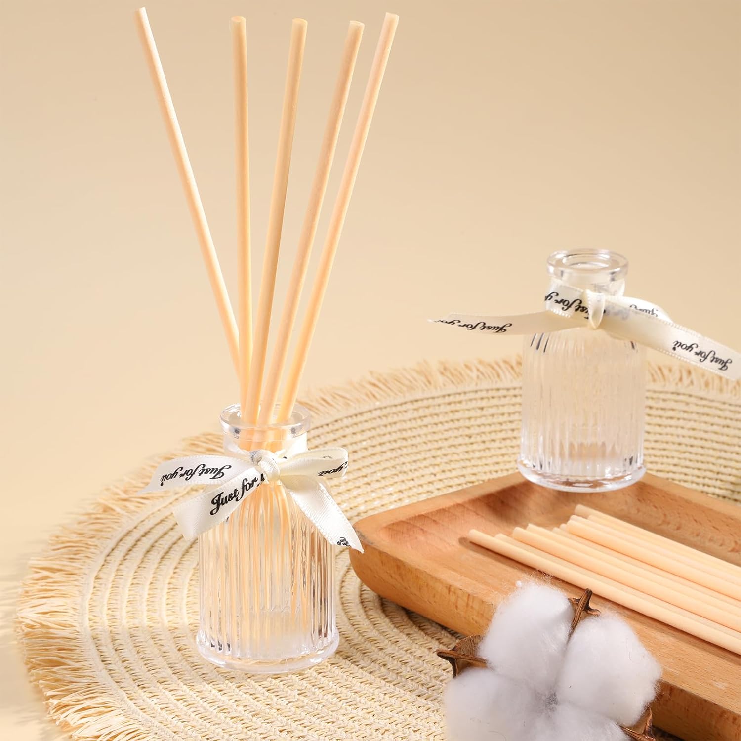 Mobilia 100PCS 3mm Reed Diffuser Sticks Set