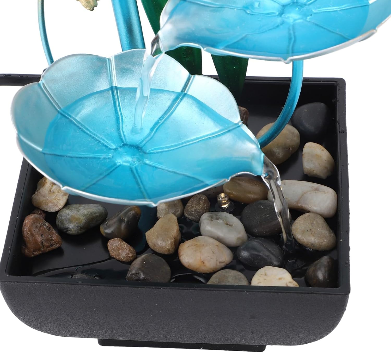 USB Powered Tabletop Fountain with LED Lights