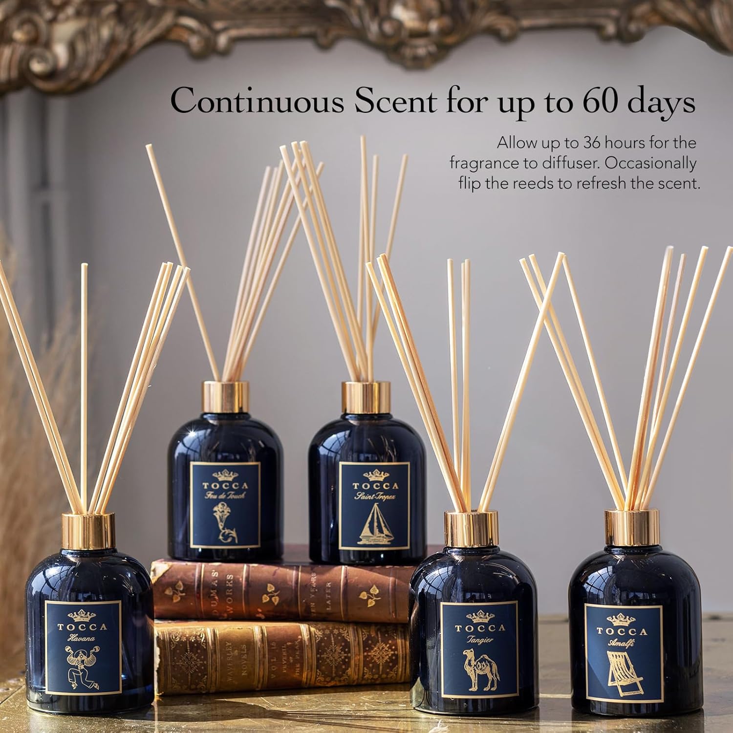 TOCCA Yma Reed Diffuser 6oz Guava Red Currant