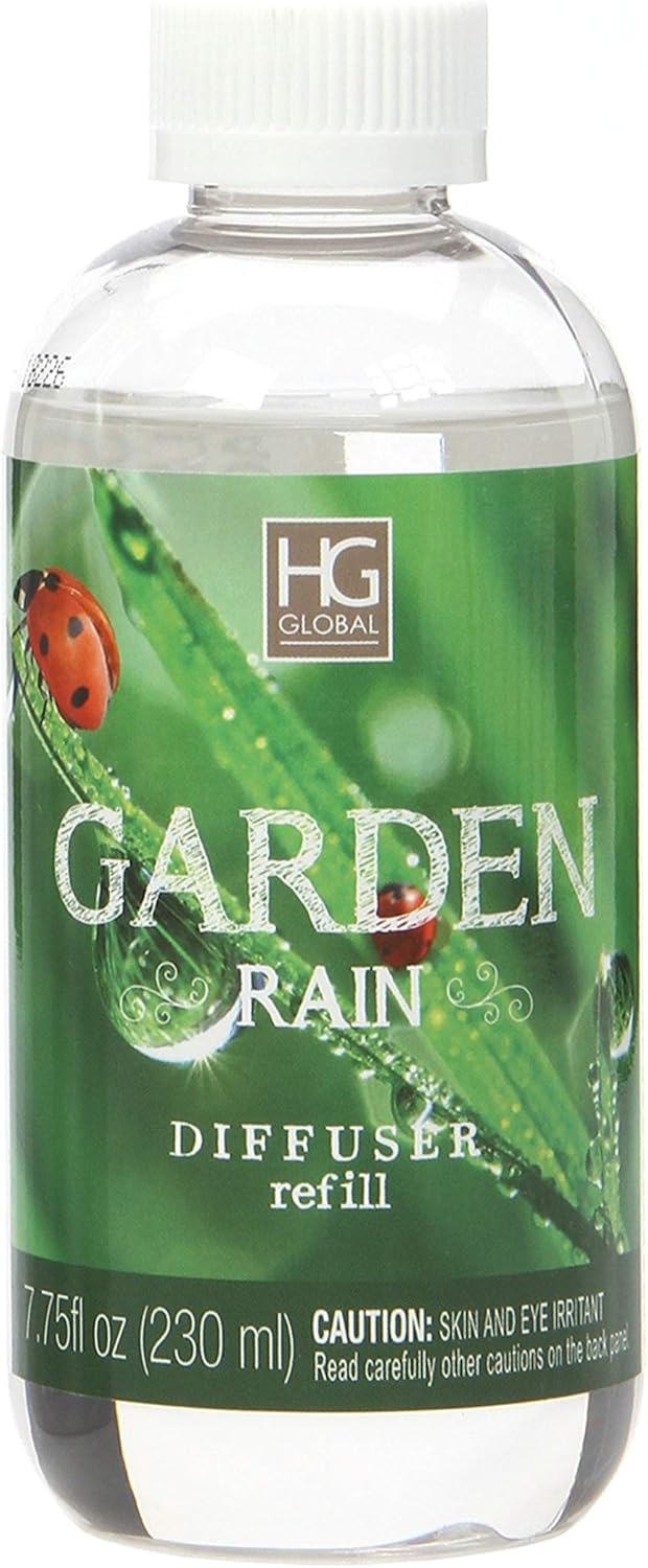 Hosley Aromatherapy Garden Rain Reed Diffuser Refill 230ml