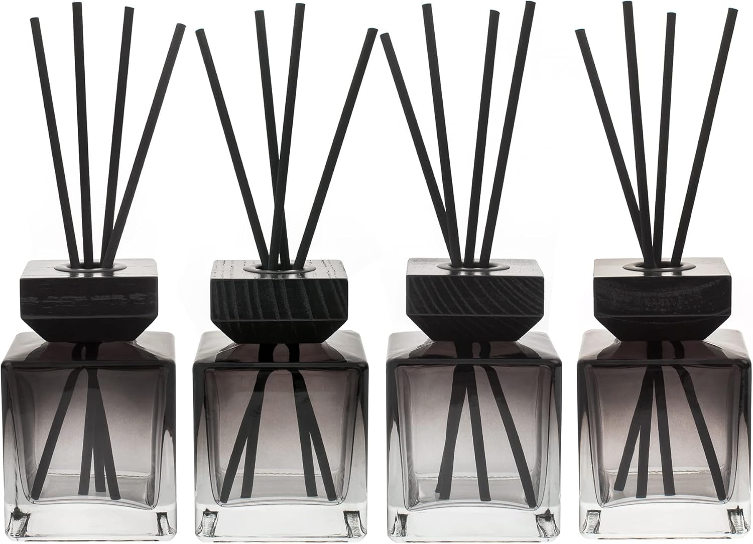Crazy Huayi Fragrance Diffuser Set of 4 with Rattan Sticks and Caps
