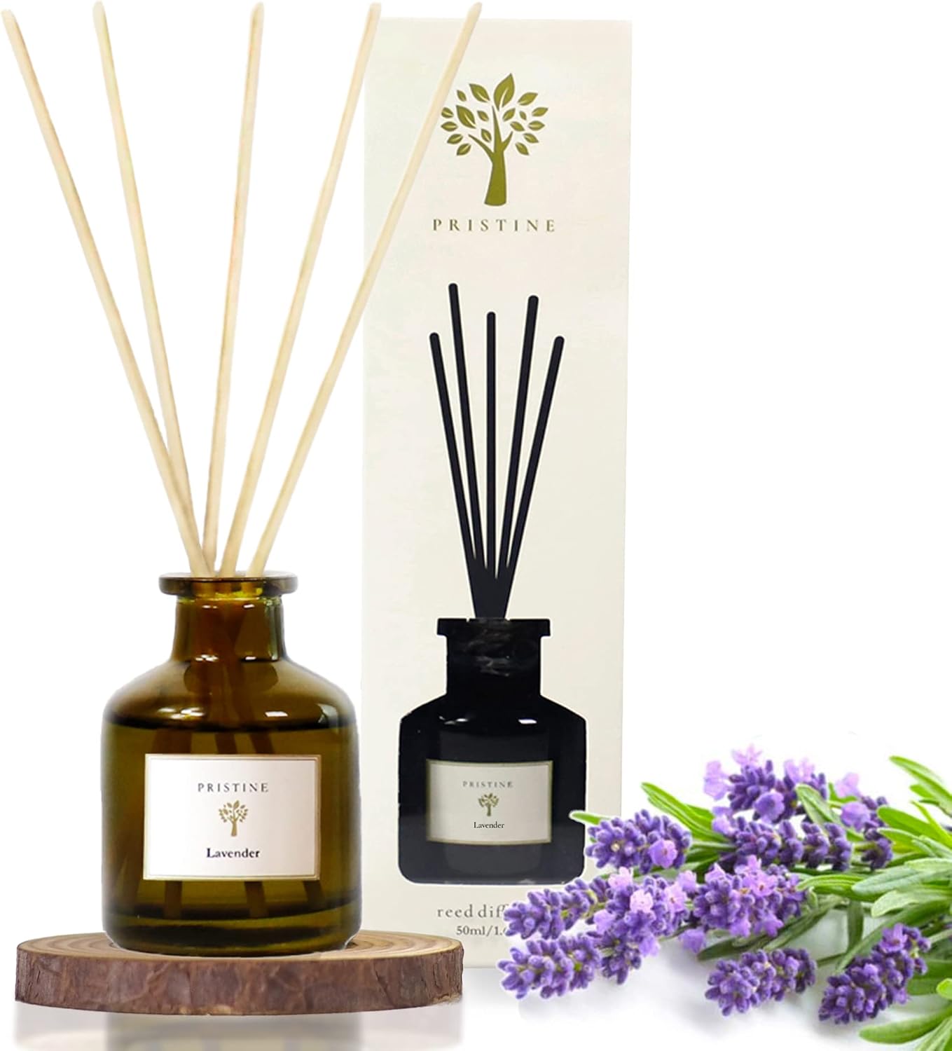 Pristine Lavender Dream Reed Diffuser Set