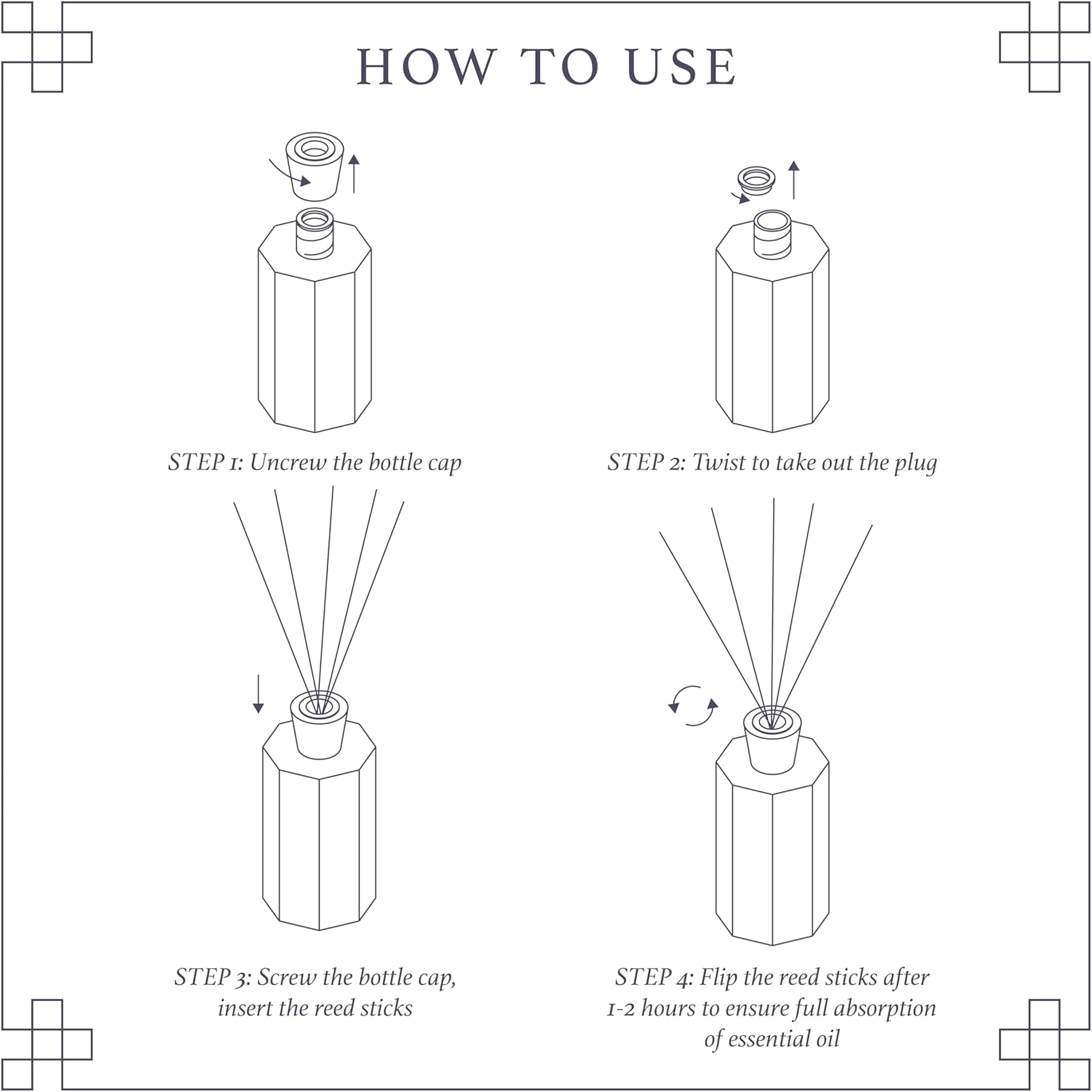 Aeviva Jasmine Reed Diffuser Set 676 Fl Oz