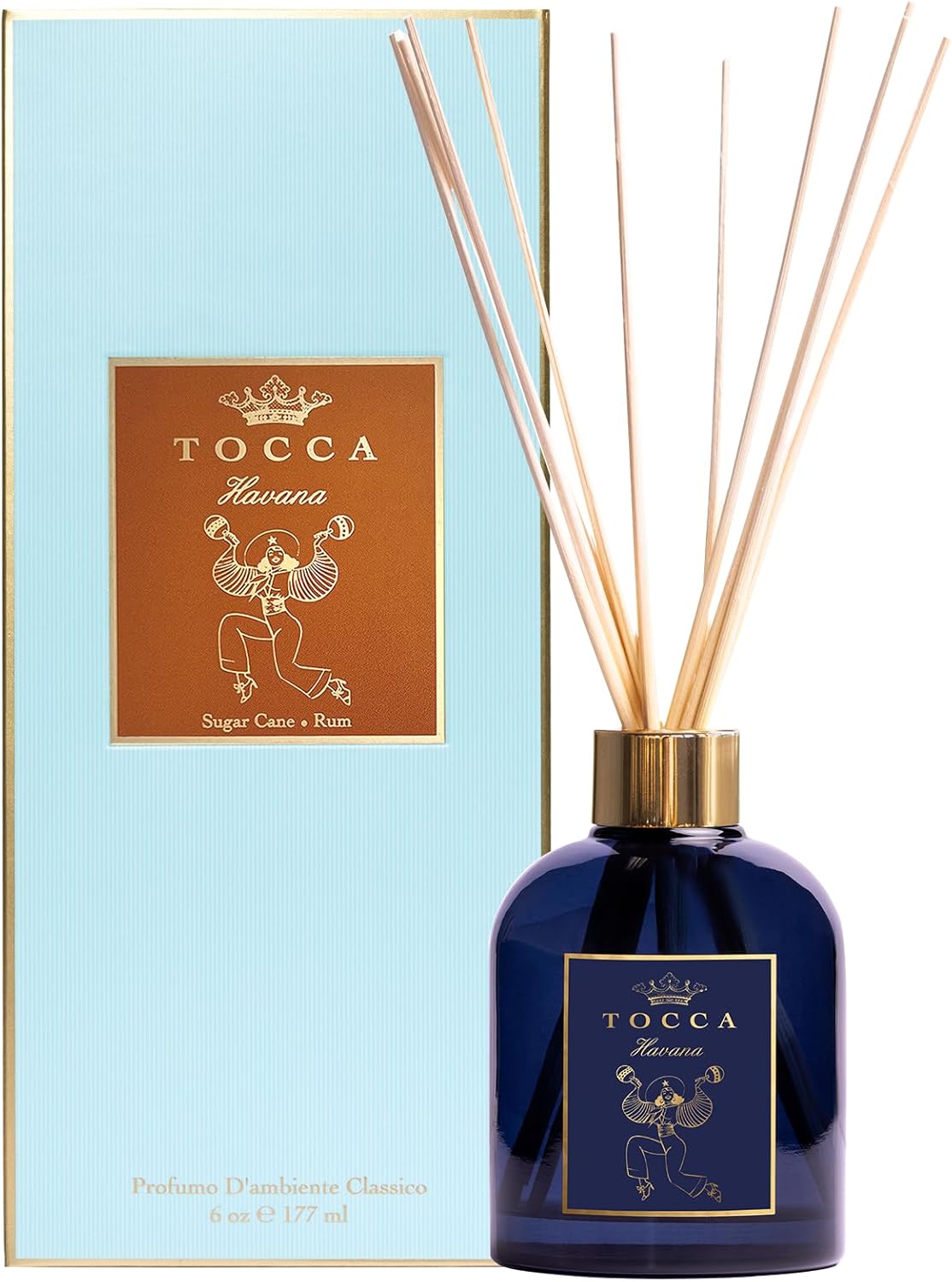 TOCCA Havana Reed Diffuser 6oz Sugar Cane Rum