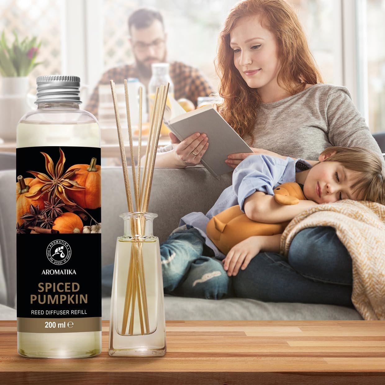 Spicy Pumpkin Refill Reed Diffuser 68 Fl Oz