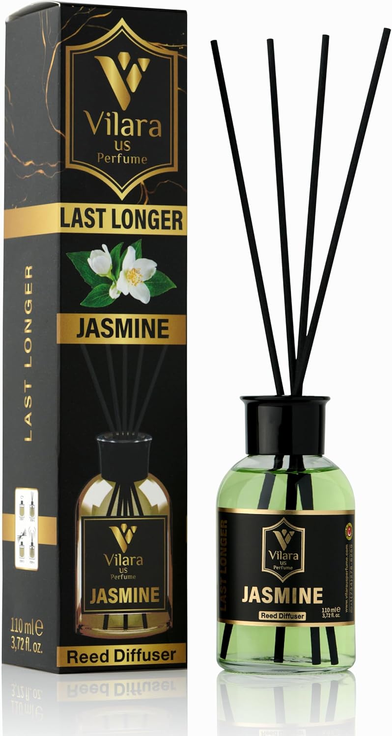 Jasmine Reed Diffuser Set - Luxury Home Fragrance