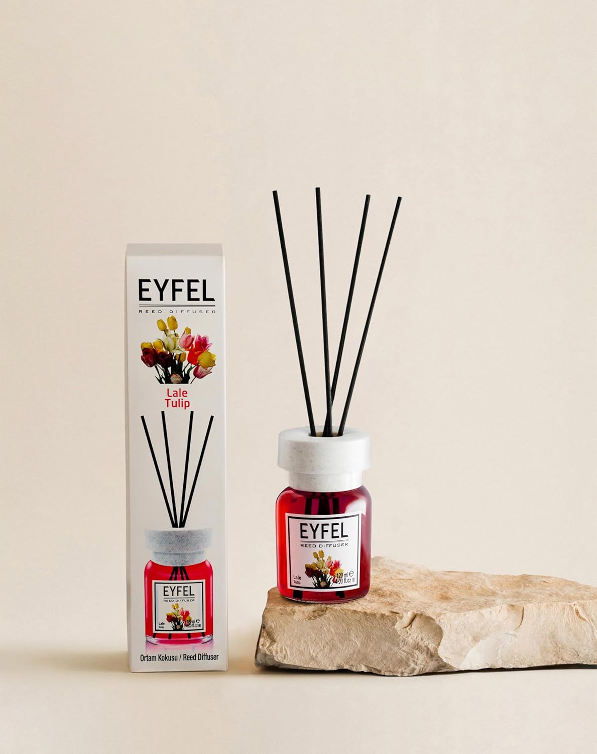 EYFEL Tulip Reed Diffuser Set 405 Fl Oz