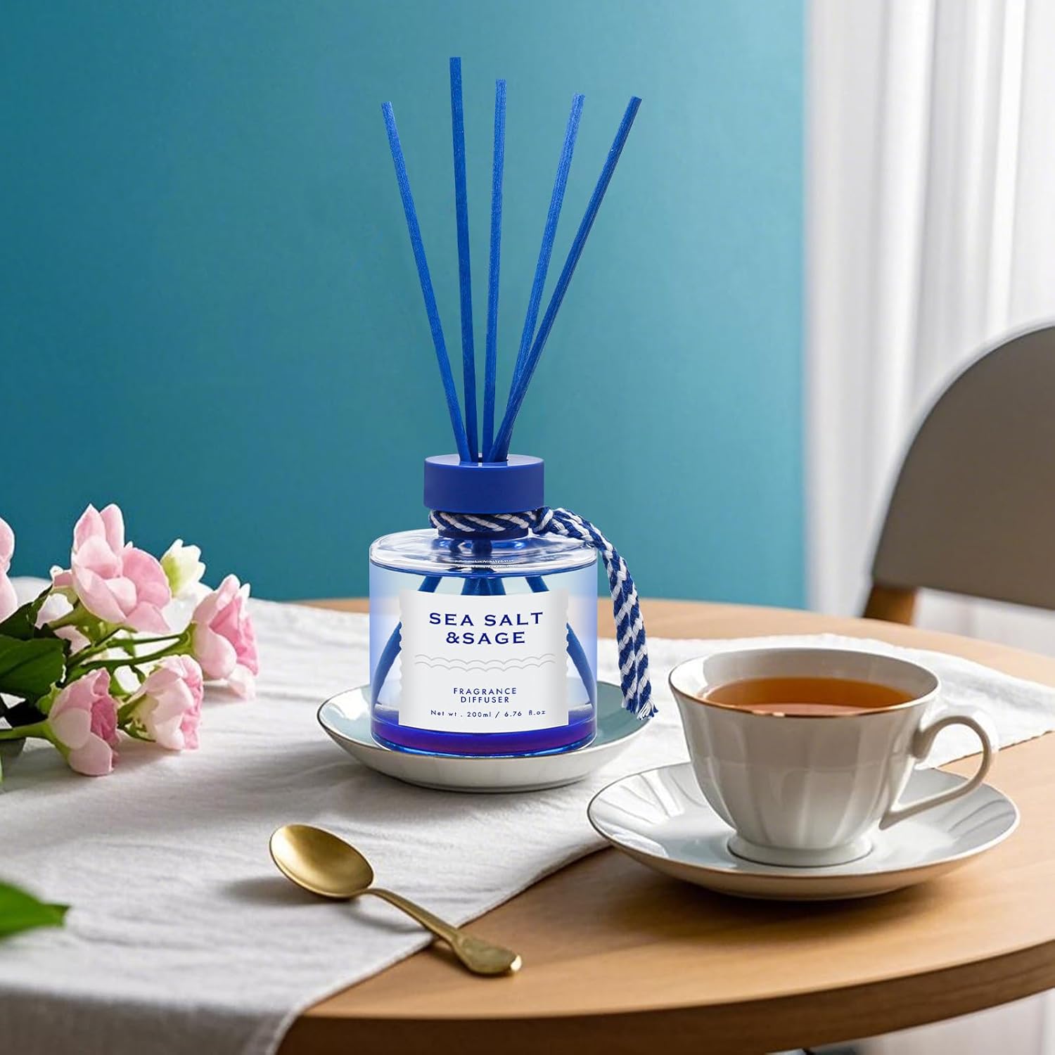 BEHAZEER Sea Salt Reed Diffuser 677OZ Set