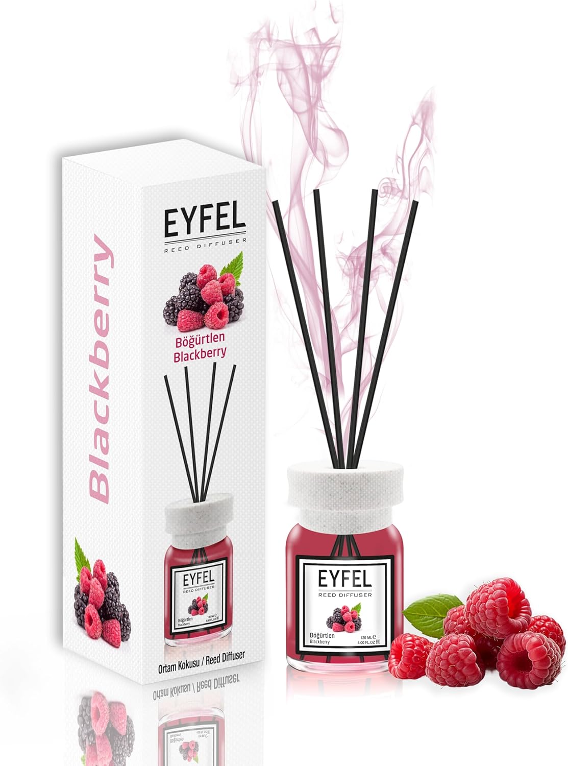 EYFEL Reed Diffuser Set - BlackBerry Aromatic Scent