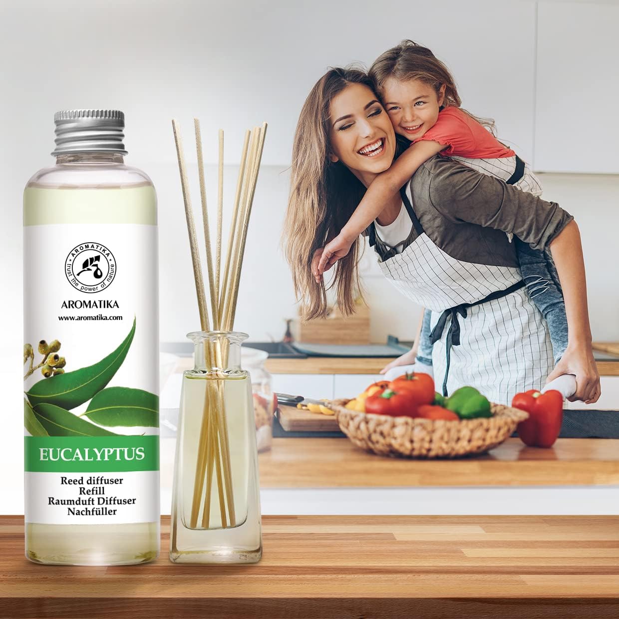 Eucalyptus Peppermint Reed Diffuser Refill 68 Fl Oz