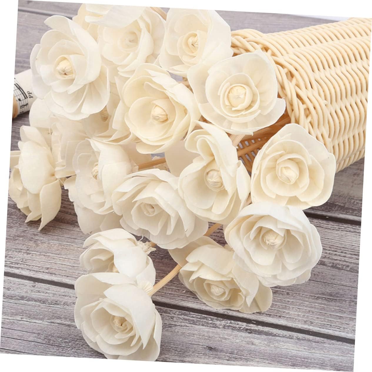 BESPORTBLE 8Pcs Rattan Reed Diffuser Set with Decorative Vines