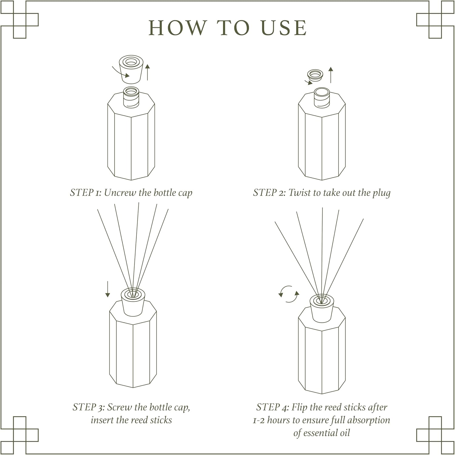 Aeviva Reed Diffuser Set 676 Fl Oz Bamboo Breeze