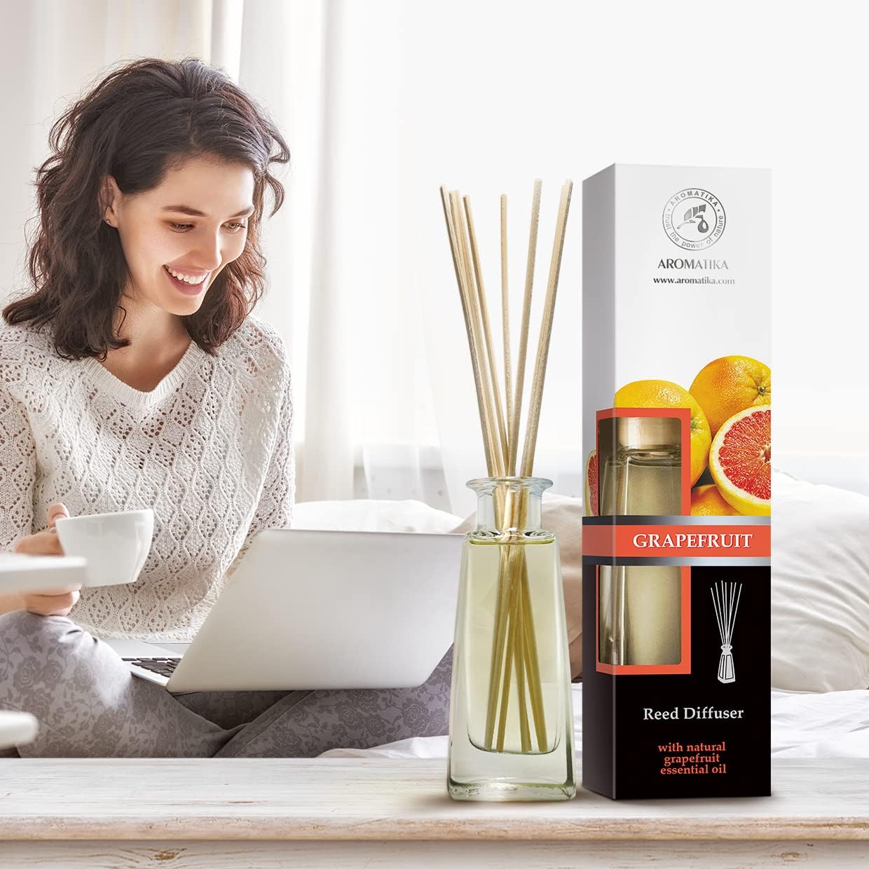 AROMATIKA Grapefruit Reed Diffuser 100ml