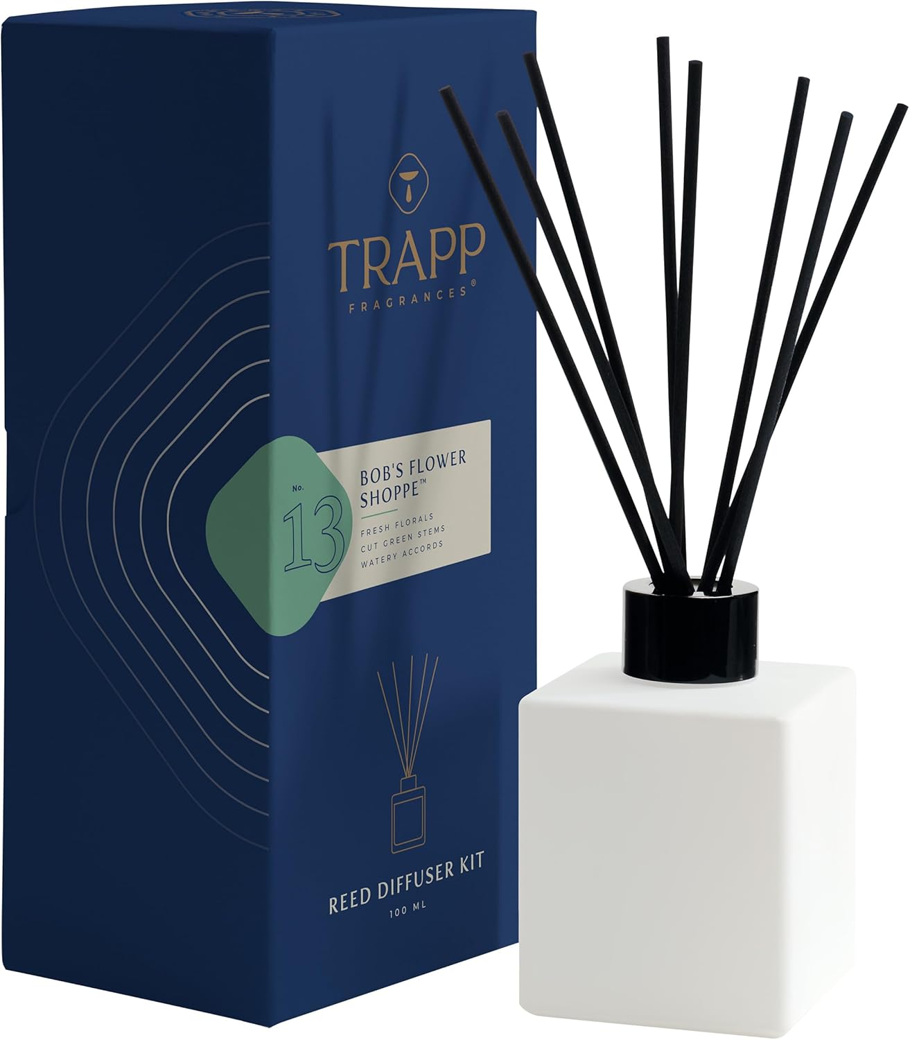 Trapp No 13 Bobs Flower Shoppe Reed Diffuser Kit