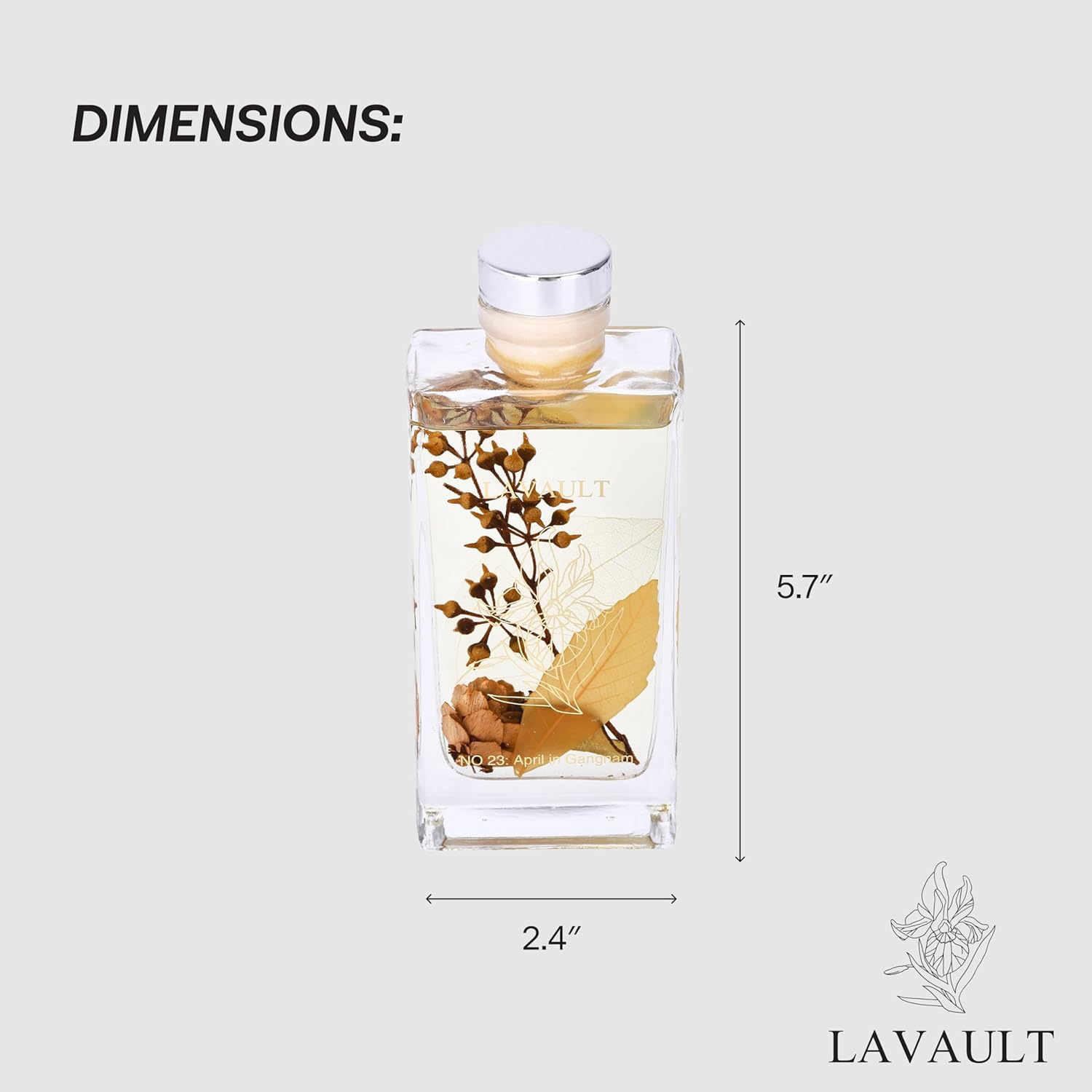 Lavault Reed Diffuser - April Aroma Fragrance Set