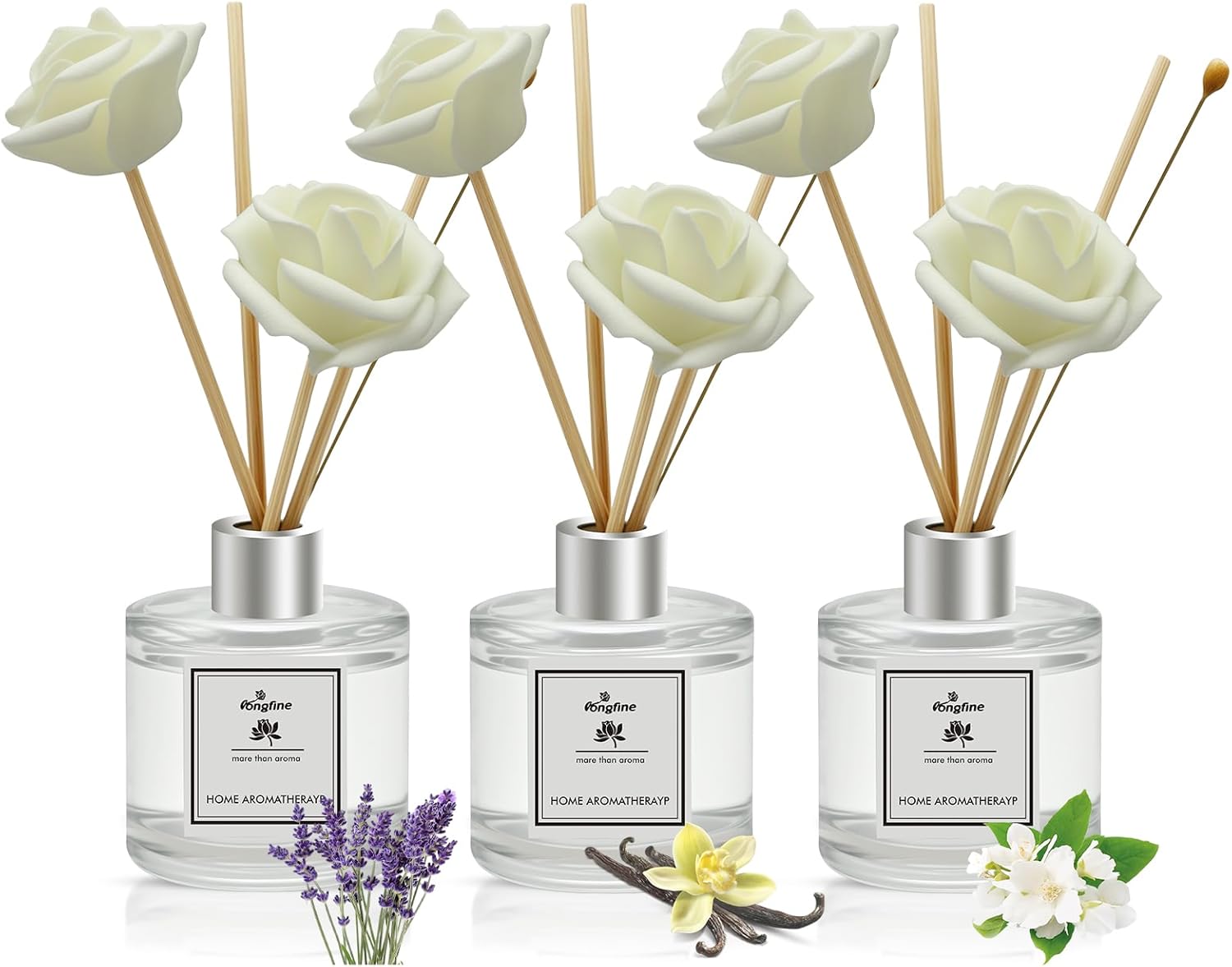 POWSHELF Reed Diffuser Set of 3 Pack