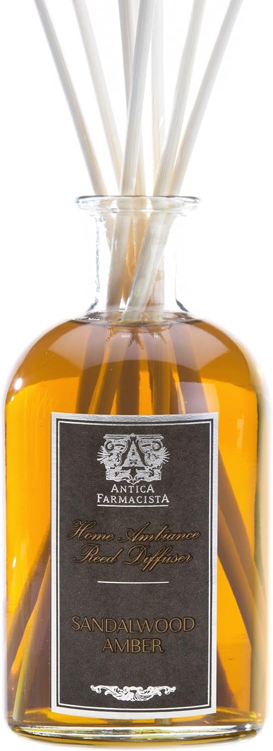 Antica Farmacista Reed Diffuser Sandalwood Amber 845 Fl Oz