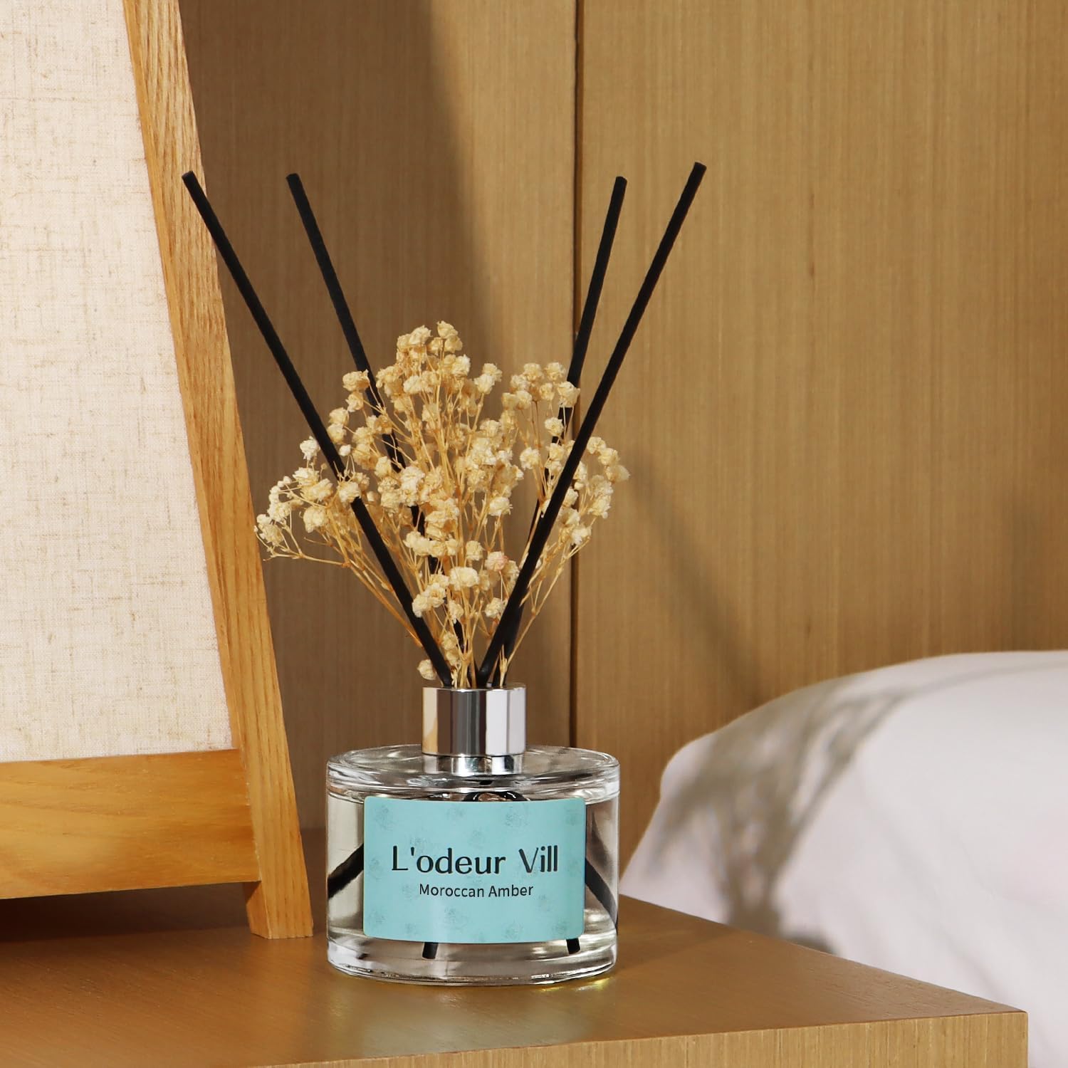 Lodeur Vill Reed Diffuser Set Moroccan Amber