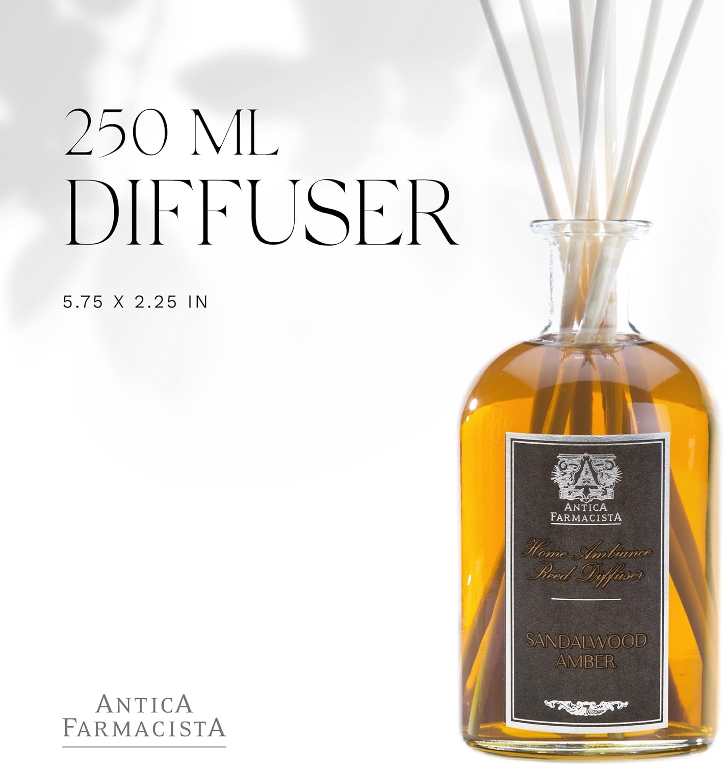 Antica Farmacista Reed Diffuser Sandalwood Amber 845 Fl Oz